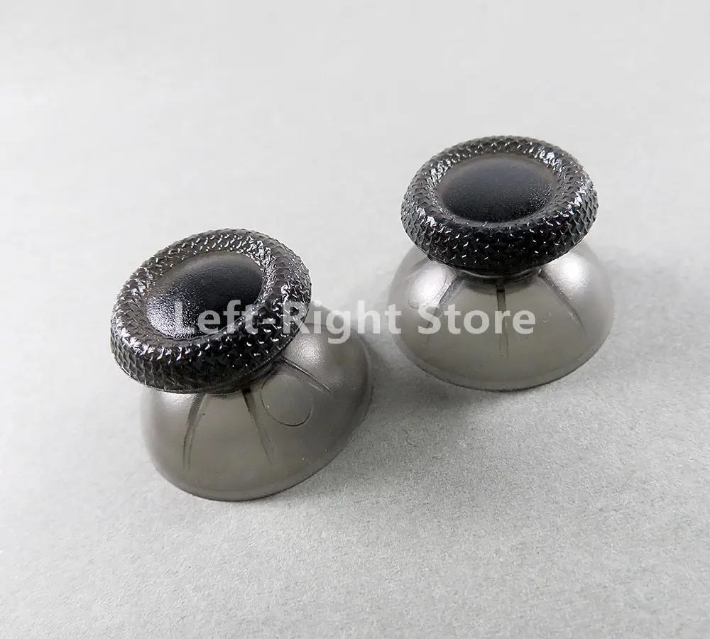 2 uds para Sony PlayStation PS5 controlador tapas transparentes cubierta analógica palos de pulgar 3D Joystick Thumbstick tapa de seta - imagen 3
