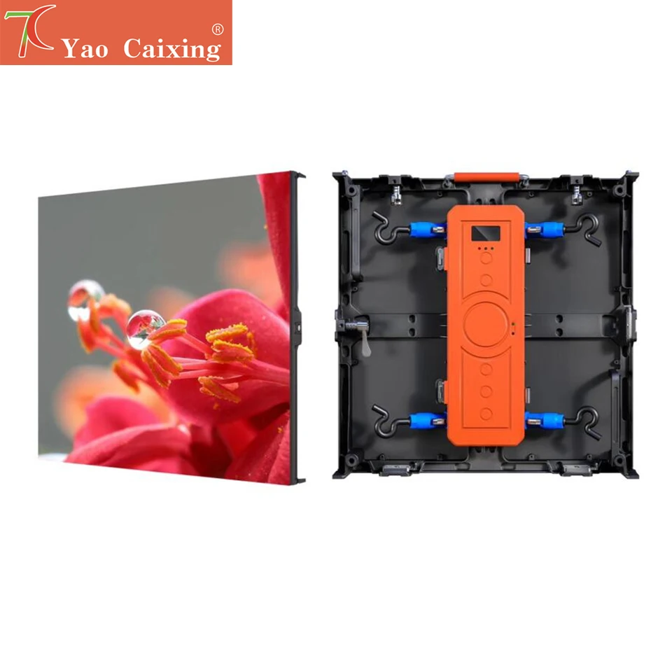 Alta calidad 500X500MM SMD P2.9 interior Led aluminio alquiler Video pared 168*168 píxeles tablero de escenario - imagen 5