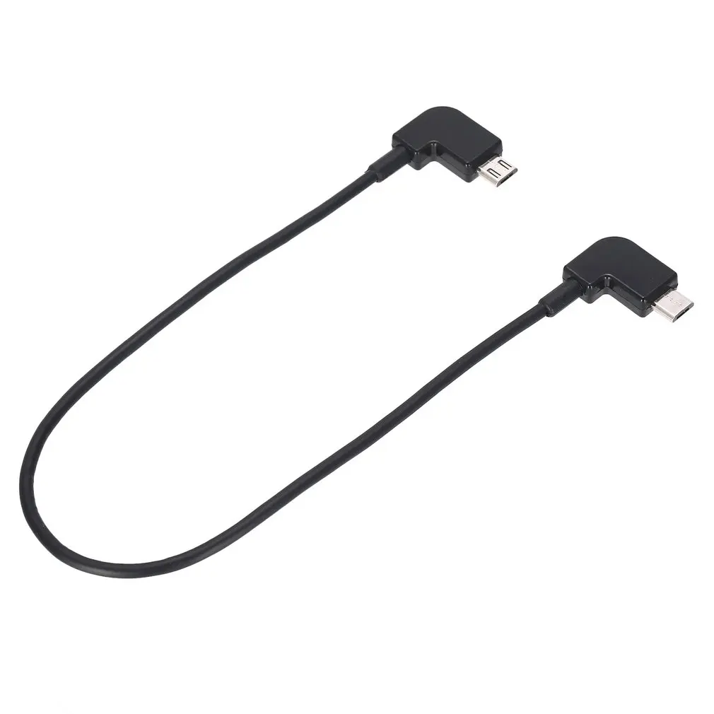 Un cable negro con un enchufe USB en el extremo