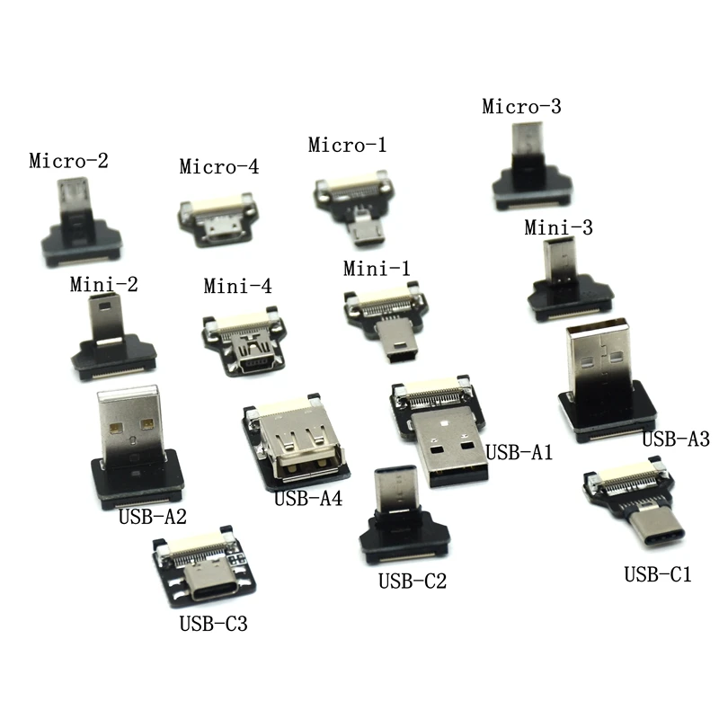 Cable FPC USB-C OTG AV out para FPV – Plano Flexible - imagen 2