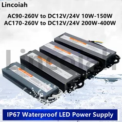 Transformador LED Impermeable 12V – Protección IP65 para Iluminación