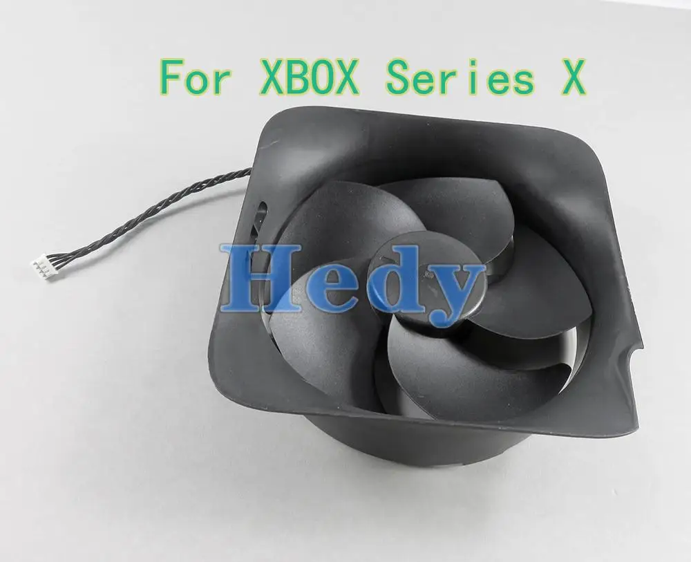 1 Uds Original negro para XBOX Series S ventiladores enfriadores de CPU ventilador enfriador de repuesto conector de 5 aspas ventilador de refrigeración para XBOXSeries X - imagen 2