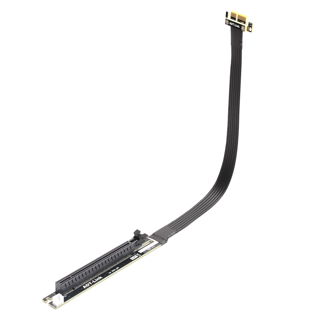Adaptador de tarjeta gráfica RTX3090 RX6800xt, Cable cinta vertical PCIE 2021x16 A x1 A/N, extensor Gen4 1x 16x, 4,0 nuevo - imagen 3