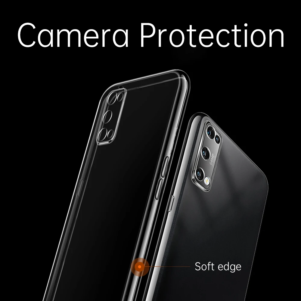 Funda transparente ultradelgada de alta calidad Realme X7 Pro Ultra Max 5G funda protectora trasera suave para teléfono Realme X7 X7Pro X7Ultra - imagen 3