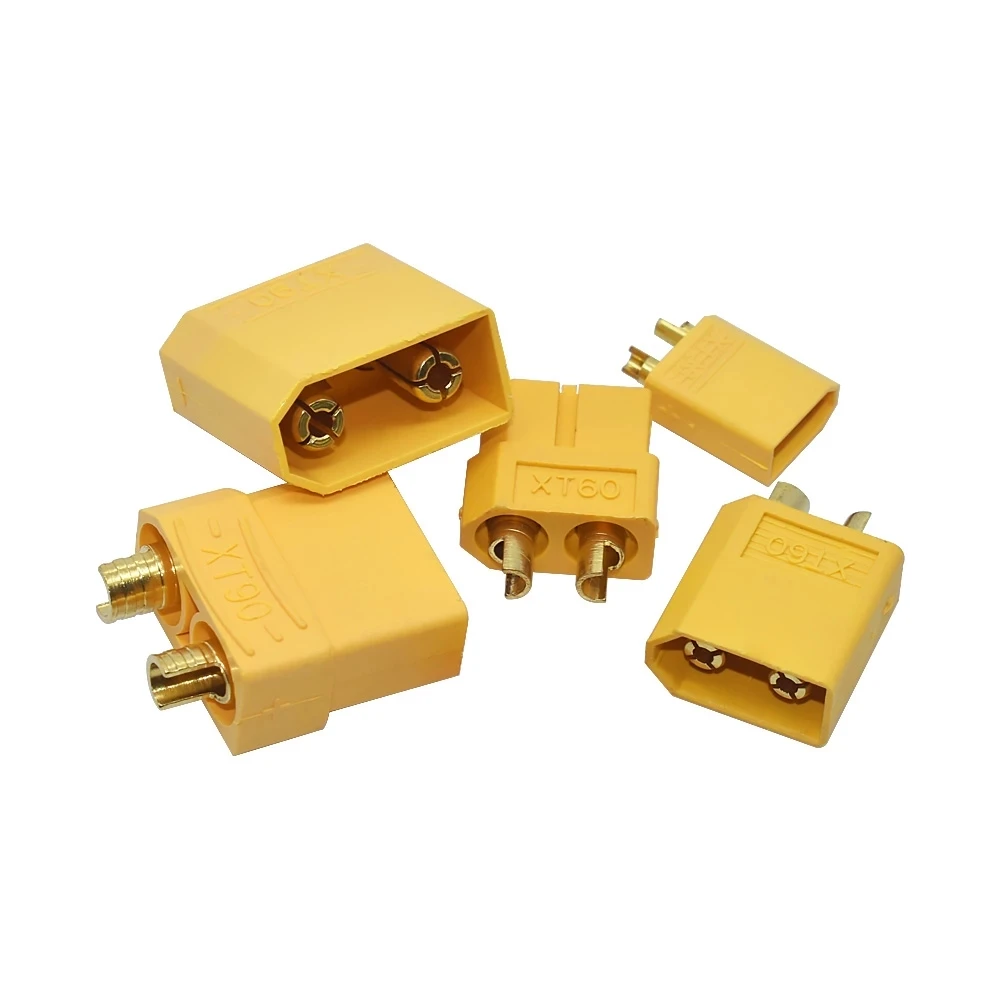 Conectores de bala macho y hembra para batería Lipo de control remoto, venta al por mayor, DIY, XT30, XT60, XT90, 1 par