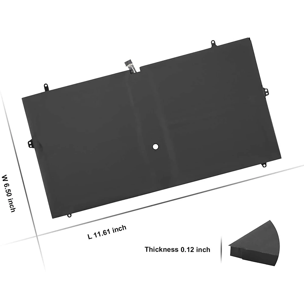 Damaite 7,6 V 44Wh nuevo L13M4P71 batería del ordenador portátil para Lenovo YOGA 3 PRO L14S4P71 1370 Pro-5Y71 Pro-I5Y51 Pro-I5Y70 Pro-I5Y7 - imagen 4