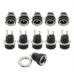 DC022B Conector Panel Hembra 5,5x2,1mm – Montaje 2 Pines