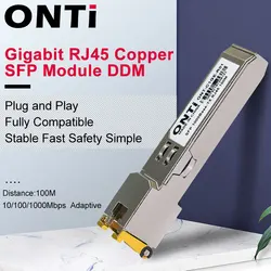 Módulo SFP RJ45 Gigabit Cobre – Compatible Cisco Mikrotik