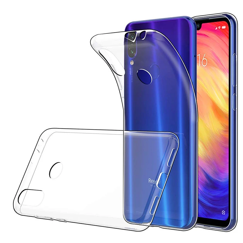 Fundas de teléfono de silicona TPU para Xiaomi Redmi Y3 contraportada ultrafina transparente 360 protectora RedmiY3 versión India Airbag