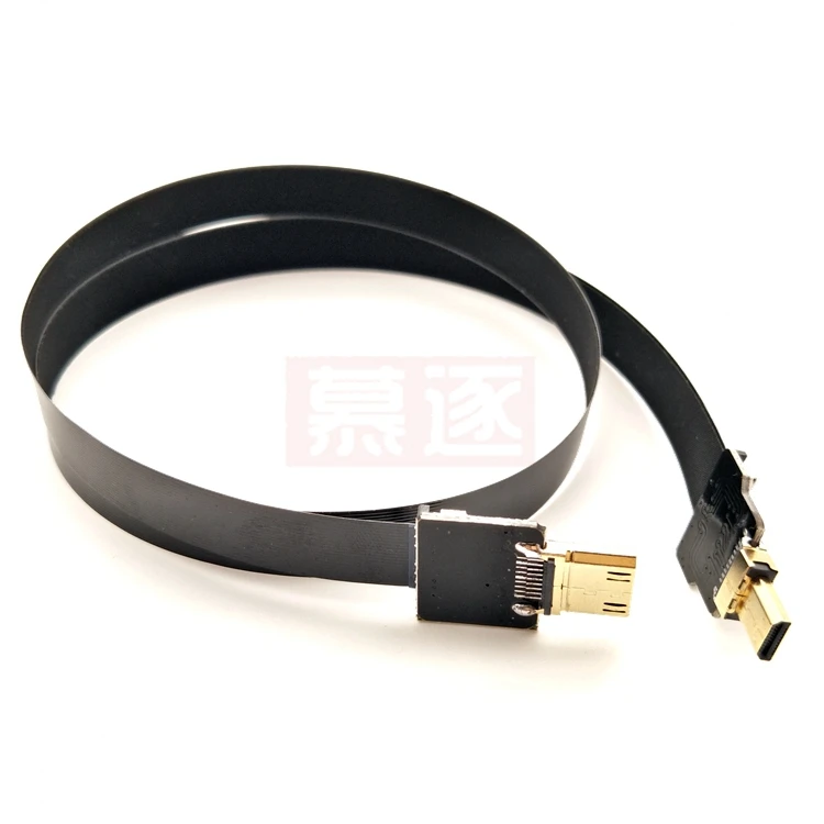 FPC flexible kabel UAV luft foto transferencia FPV micro HDMI-kompatibel zu mini HD-kabel HD linie kamera spezielle linie