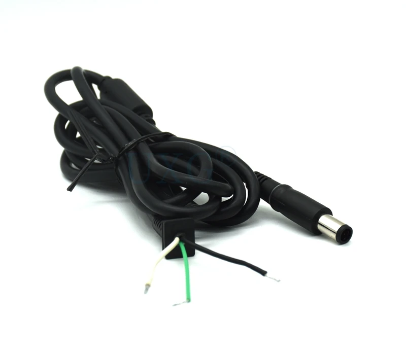 1,2 M 7,4 x 5,0 mm Power DC Jack cargador adaptador enchufe Cable conector Cable de alimentación con luz LED para portátil Dell HP - imagen 5
