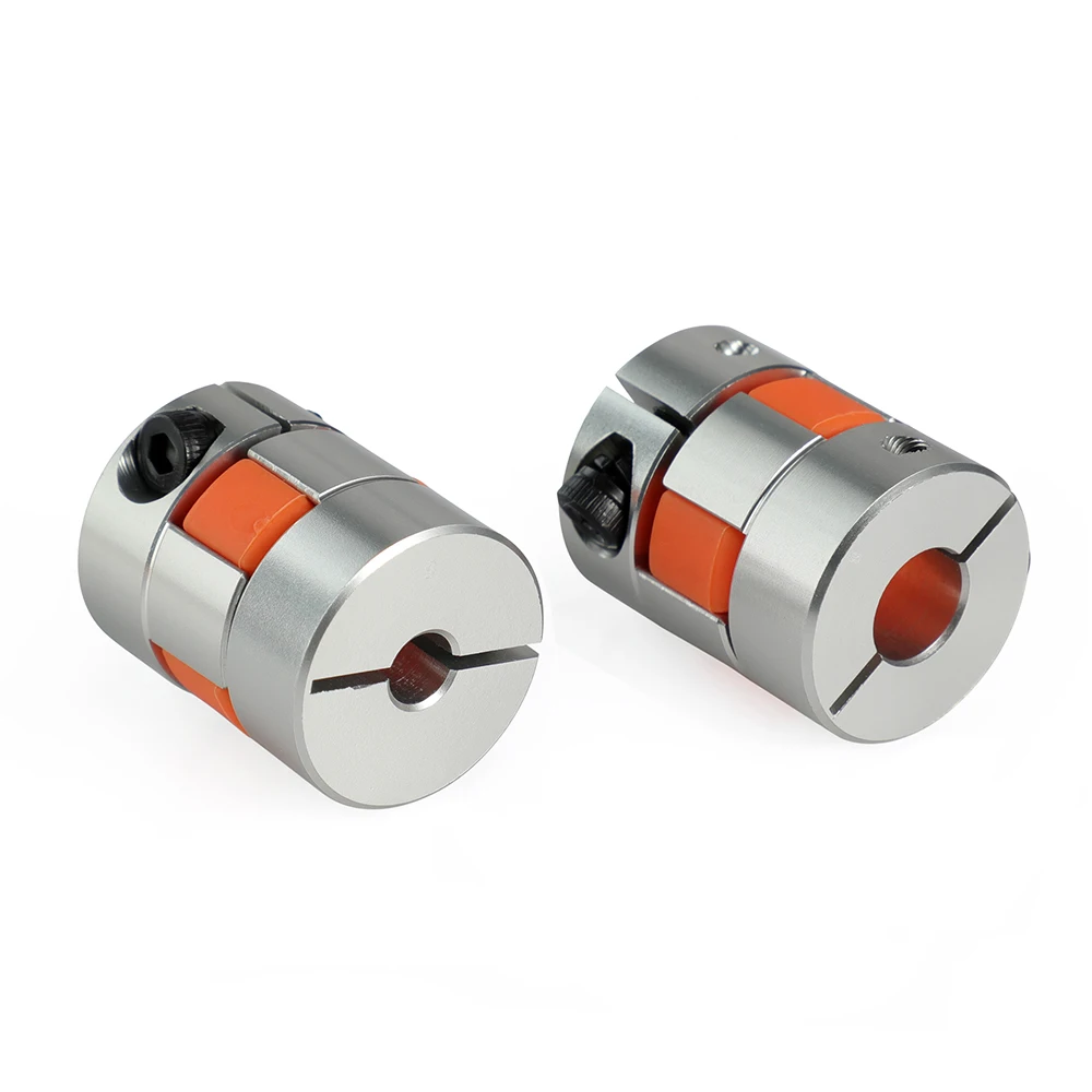 XCR-piezas de impresora 3D, acopladores de 5x8mm, conector de acoplamiento de eje Flexible de dos mandíbulas, acoplador de ciruela araña de mandíbula D20L25, Motor paso a paso - imagen 3