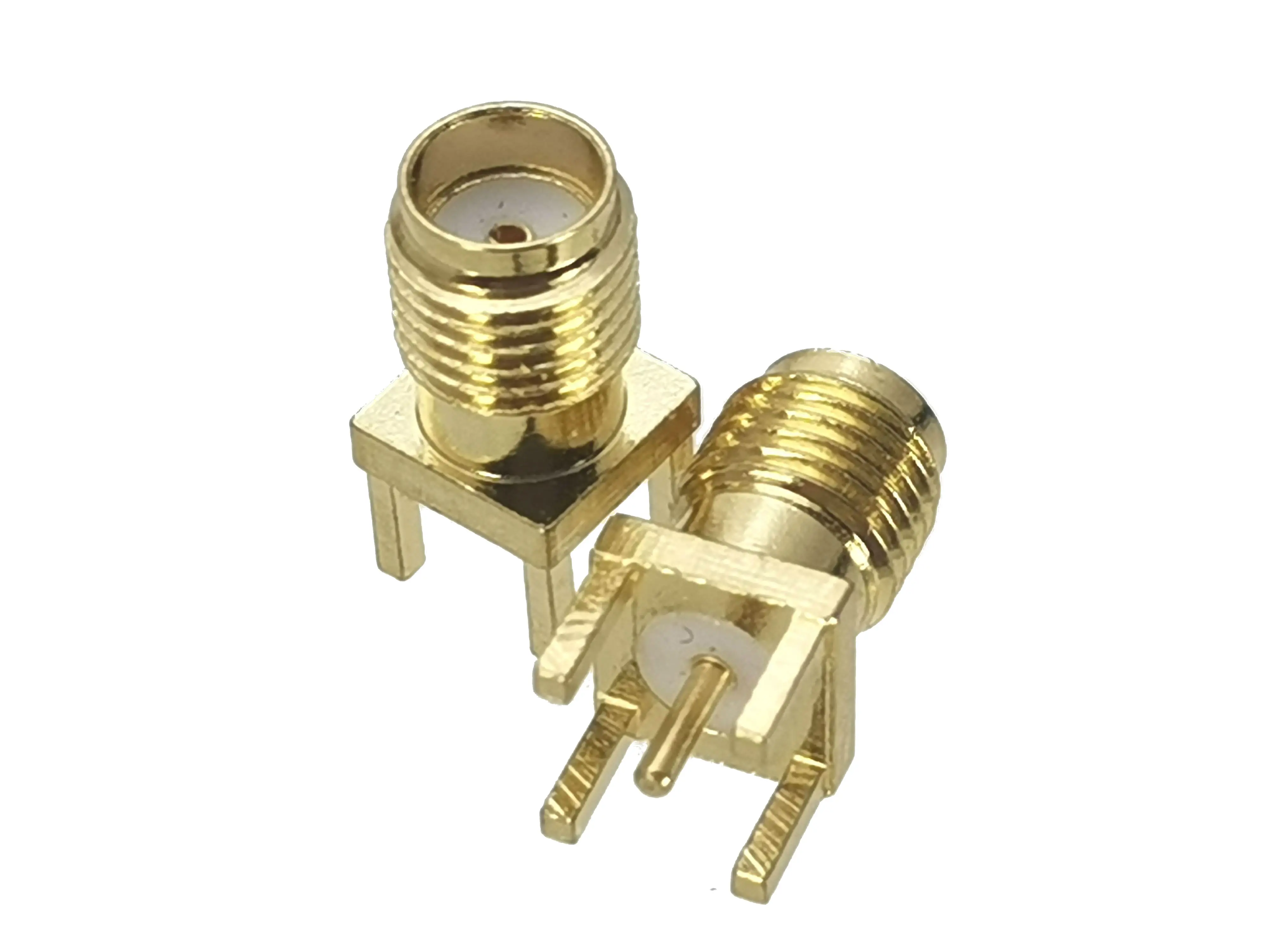 Conector SMA hembra para soldadura de PCB, adaptador Coaxial de alta calidad, 1 unidad