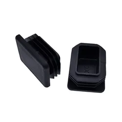 Protector antideslizante para patas de mueble negro - Tapón tubo
