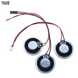 YUXI-altavoz ultradelgado de 8 Ohm, altavoz de 1 vatios, diámetro de 36MM, espesor de 3,3mm con Terminal de 1,25mm y 2,54mm, línea DuPont