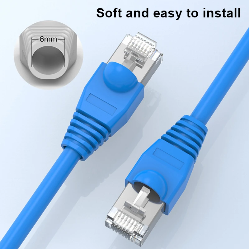 Conectores de cable de red ONTi-Ethernet, funda protectora, tapa multicolor, tapas RJ45, RJ-45, CAT6, CAT5e - imagen 4