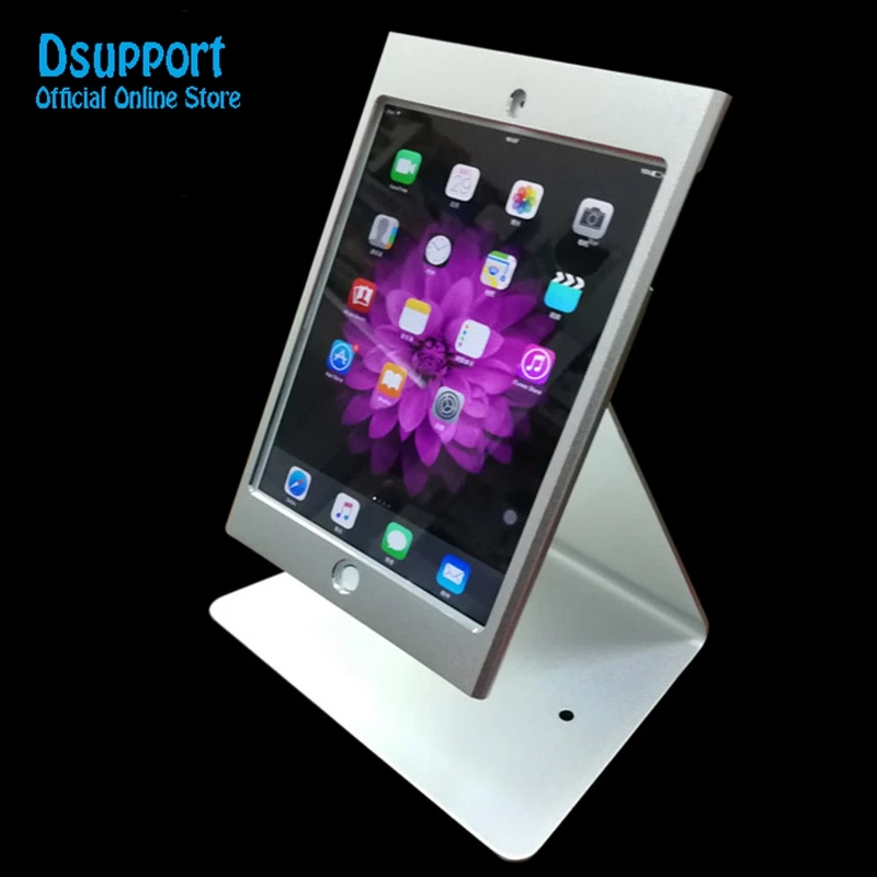 Soporte de escritorio de rotación completa para iPad mini 12345, funda de metal, soporte de exhibición al por menor, tableta, pc, antirobo - imagen 3