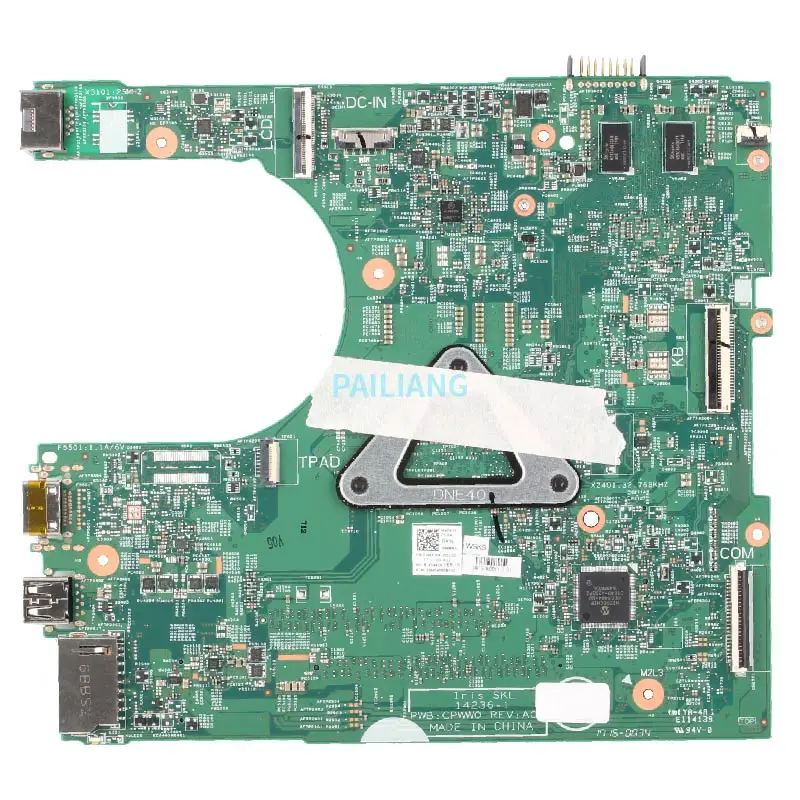 CN-04M8WX para DELL Inspiron 3459 3559 14236-1 04M8WX SR2EY i5-6200U 216-0864046, placa base de ordenador portátil DDR3 probada, OK - imagen 2
