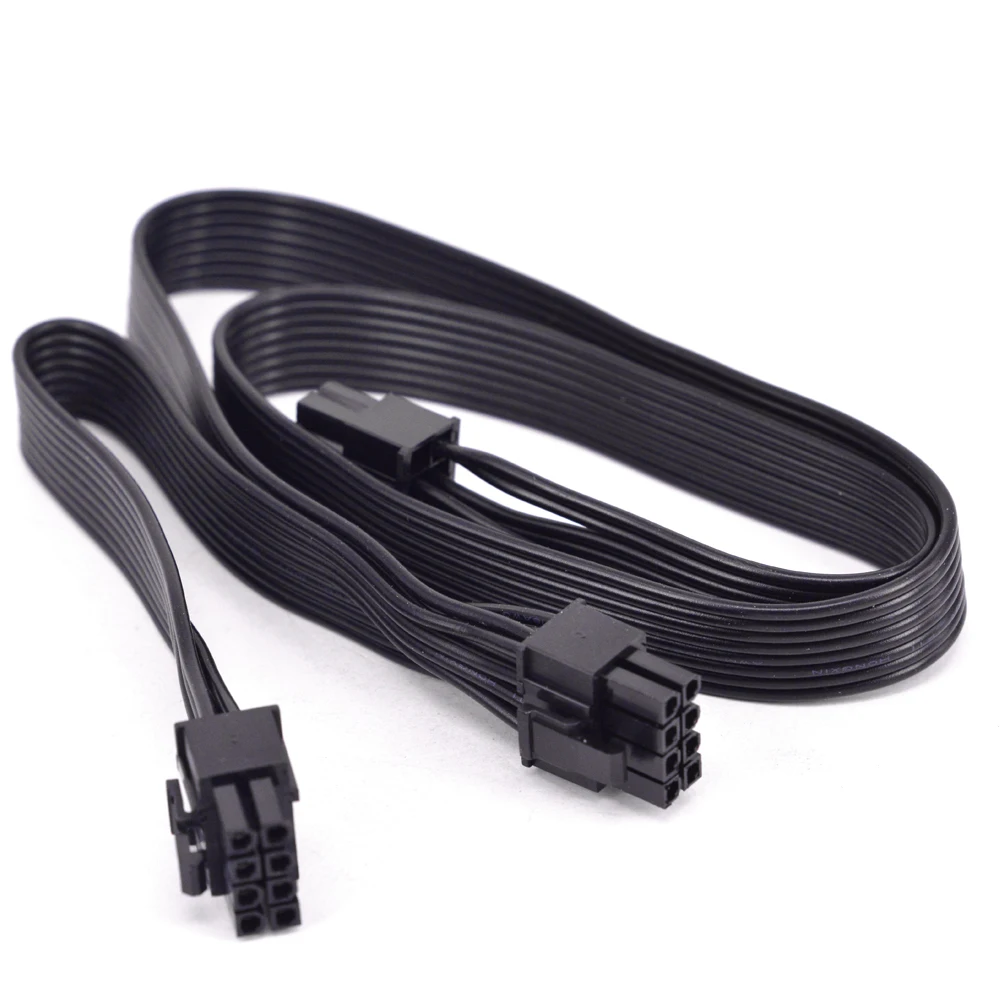 Corsair Modular PCIe 8 pines a doble 6 + 2 pines Cable de alimentación PCIe 8 pines 1 a 2 divisor para Corsair RM1000 RM850 RM750 RM650 RM550
