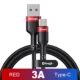 Red Type C Cable