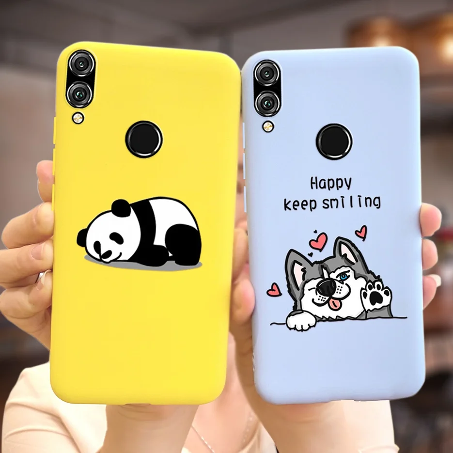 Funda de silicona blanda para teléfono Huawei Honor 8X, cubierta trasera de TPU, bonita, pintada en caramelo, JSN-L22 - imagen 2