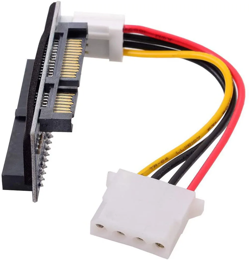 Adaptador convertidor hembra IDE/PATA de 40 pines a SATA PCBA para escritorio y unidad de disco duro de 3,5 "con Cable de datos SATA de 7 pines - imagen 3