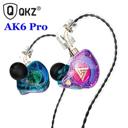 QKZ AK6 Pro Auriculares HiFi con Micrófono y Cable Desmontable