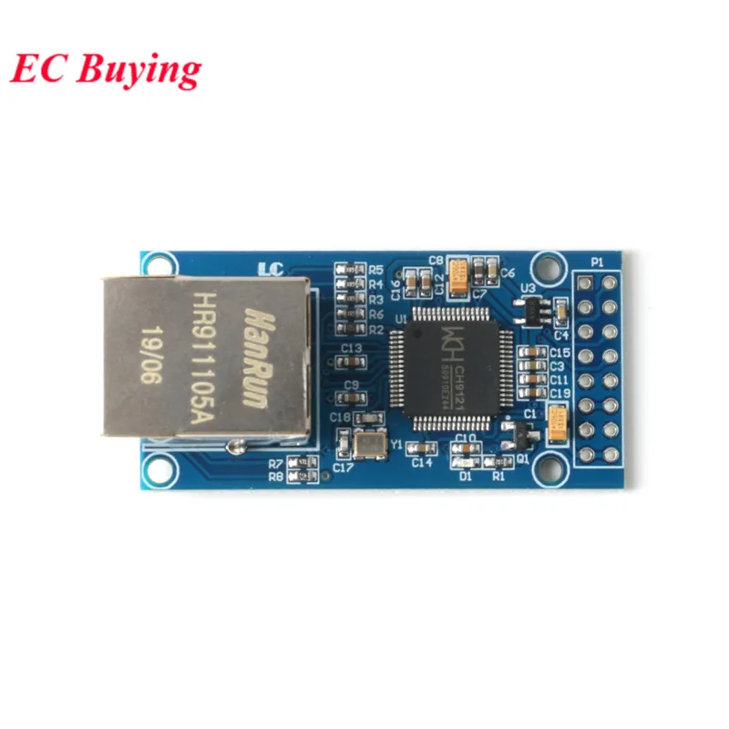 1-5 uds CH9121 módulo convertidor de Chip de red Serial a Ethernet microcontrolador RJ45 red SCM de grado Industrial STM32 UART - imagen 5