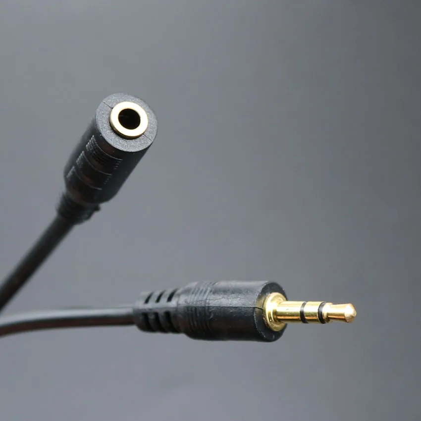 YuXi-Cable de extensión de auriculares, conector macho a hembra de 3,5mm, AUX, extensor de Audio estéreo, 3,5mm, 1,5 M, 5 M, 10M - imagen 2