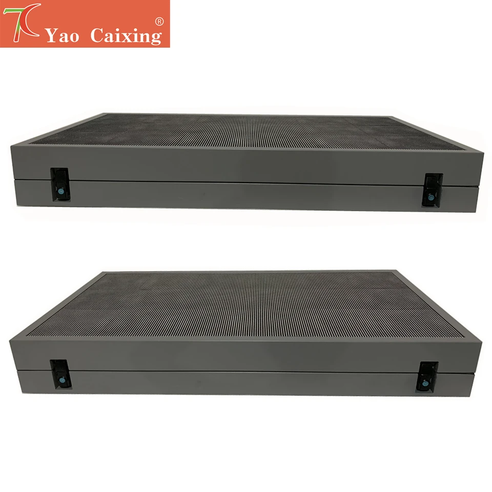 SMD P6 tablero de vídeo abierto frontal al aire libre gabinete de hierro impermeable pantalla de visualización de coche de matriz led - imagen 5