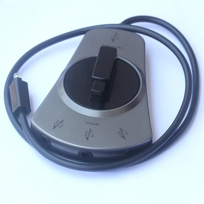 Selector Toslink - Conexiones traseras