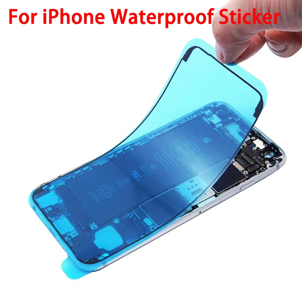 Pegatina impermeable para iPhone 6s 6splus 7 7plus 8G 8 plus XR X XS XSMax, cinta de pantalla, pegamento adhesivo, 2 unidades - imagen 5