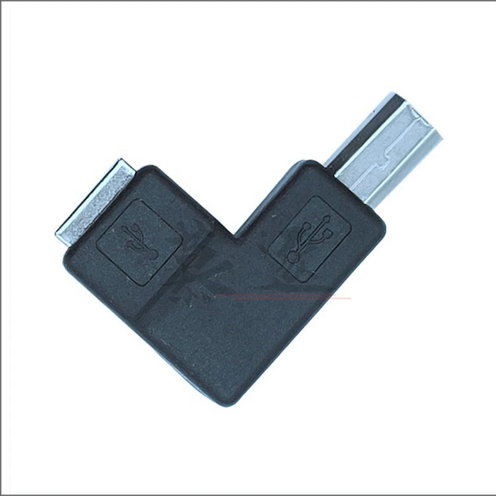 El más nuevo adaptador de extensión macho a hembra tipo USB 2,0 B de 90 grados en ángulo recto para convertidor de escáner de impresora - imagen 4