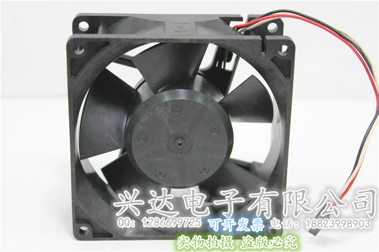 Ventilador de refrigeración de gran volumen de aire, 12V, 0,6a, 3615KL-04W-B59, 9CM - imagen 2