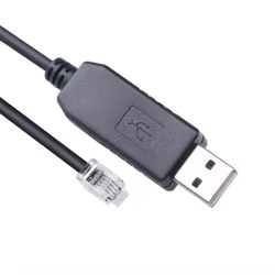 Cable USB a RS232 iOptron iEQ30 Pro – Conexión PC Montura Ecuatorial
