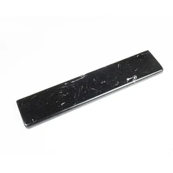 Reposamuñecas para teclado mecánico, diseño blanco y negro