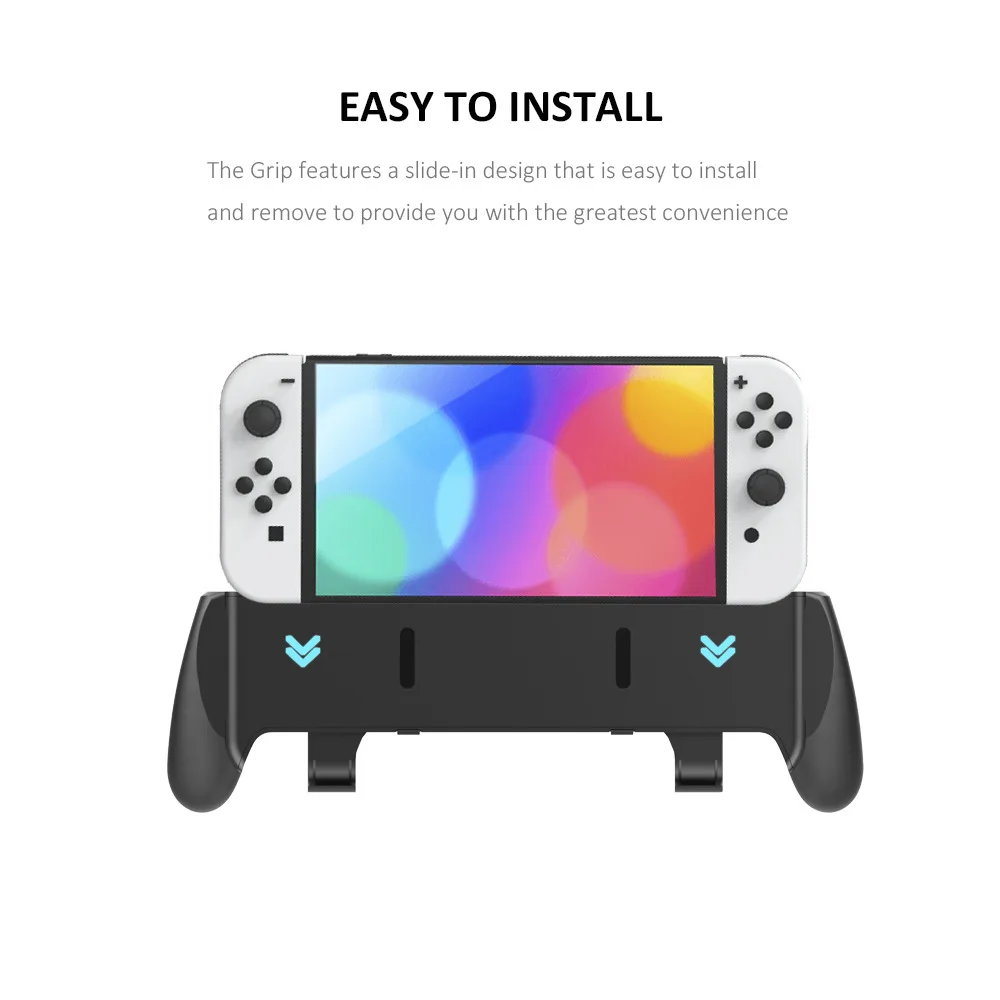 Un controlador de Nintendo Switch con una pantalla