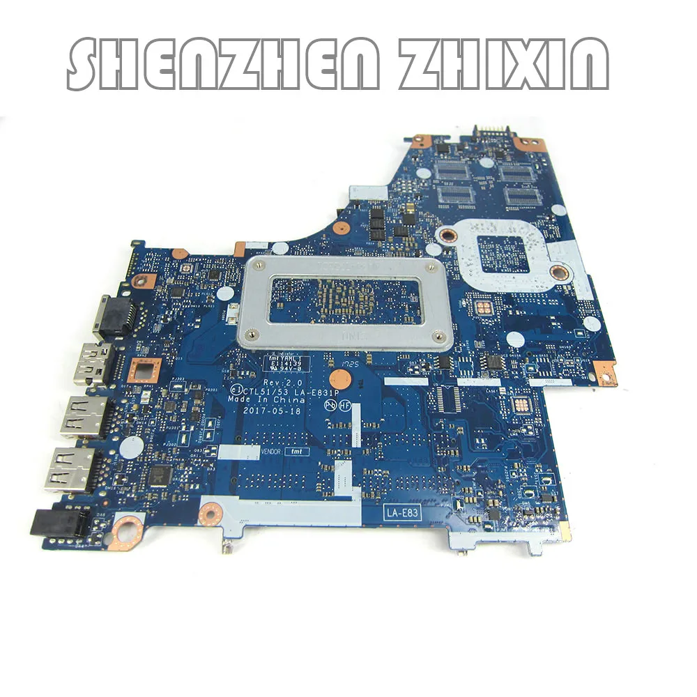 Yourui para HP 15-BW007CA 15-BW placa base de computadora portátil CTL51/53 LA-E831P MB con CPU de A10-9620P 924718 -601 924718 -001 100% completamente - imagen 4