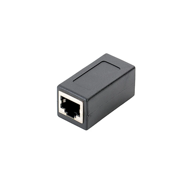 Adaptador de conector LAN de red hembra a hembra, extensor de acoplador, convertidor de extensión de Cable Ethernet RJ45, conectores de ordenador - imagen 3