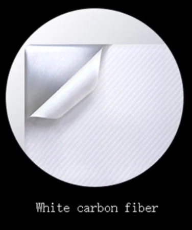 White Carbon fiber
