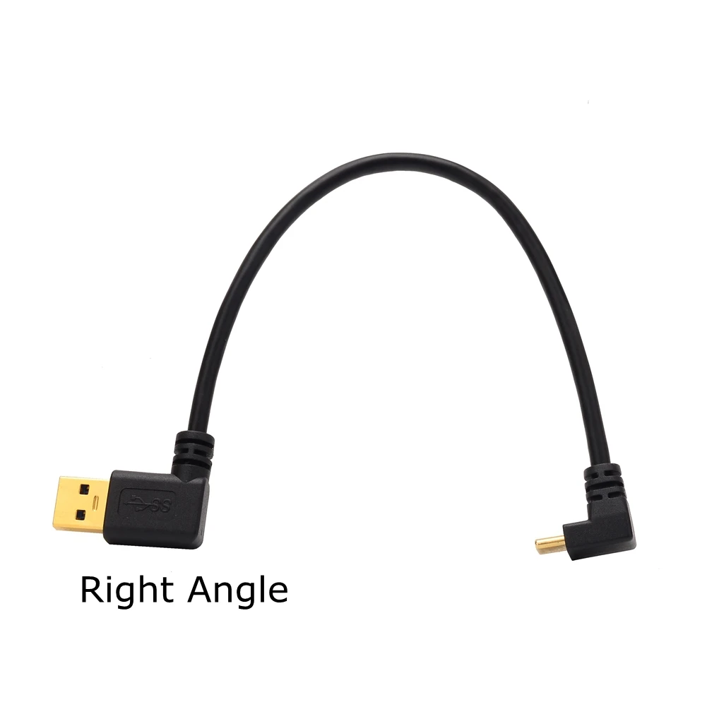 Cable USB-C 90 Grados Alta Velocidad para Xiaomi Huawei Samsung - imagen 3