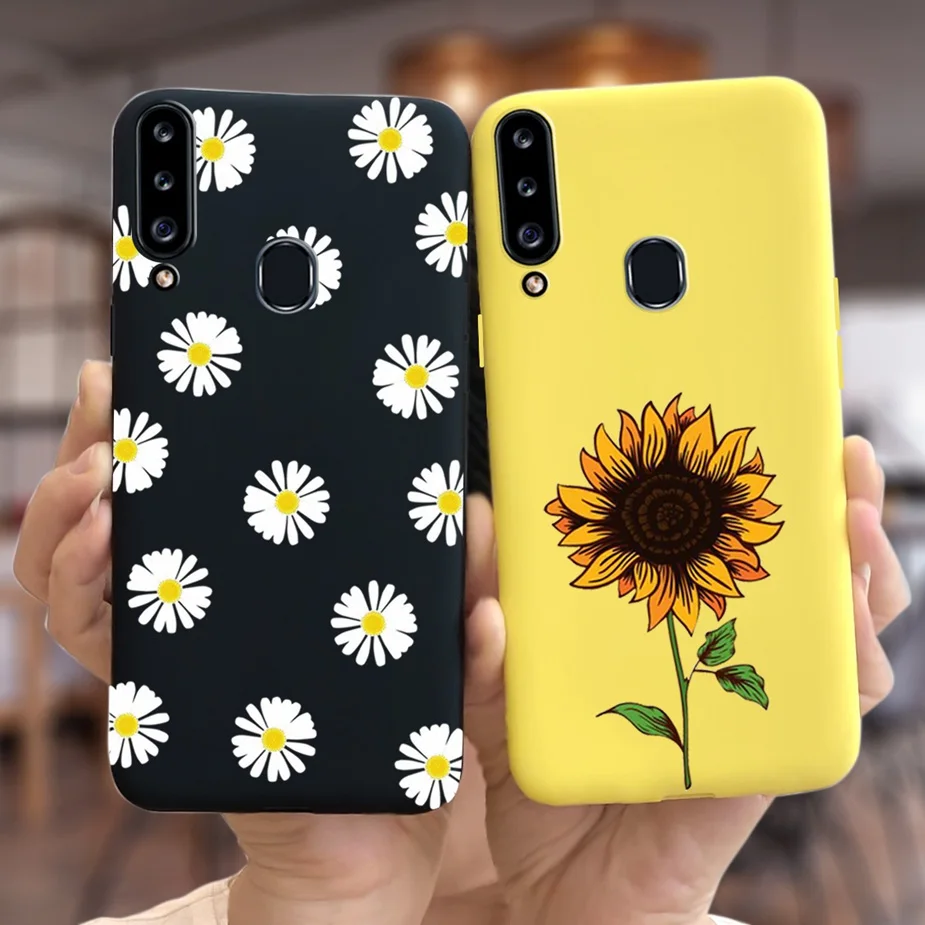 Samsung Funda Galaxy A20s Girasol Margarita – Suave y Delgada - imagen 4