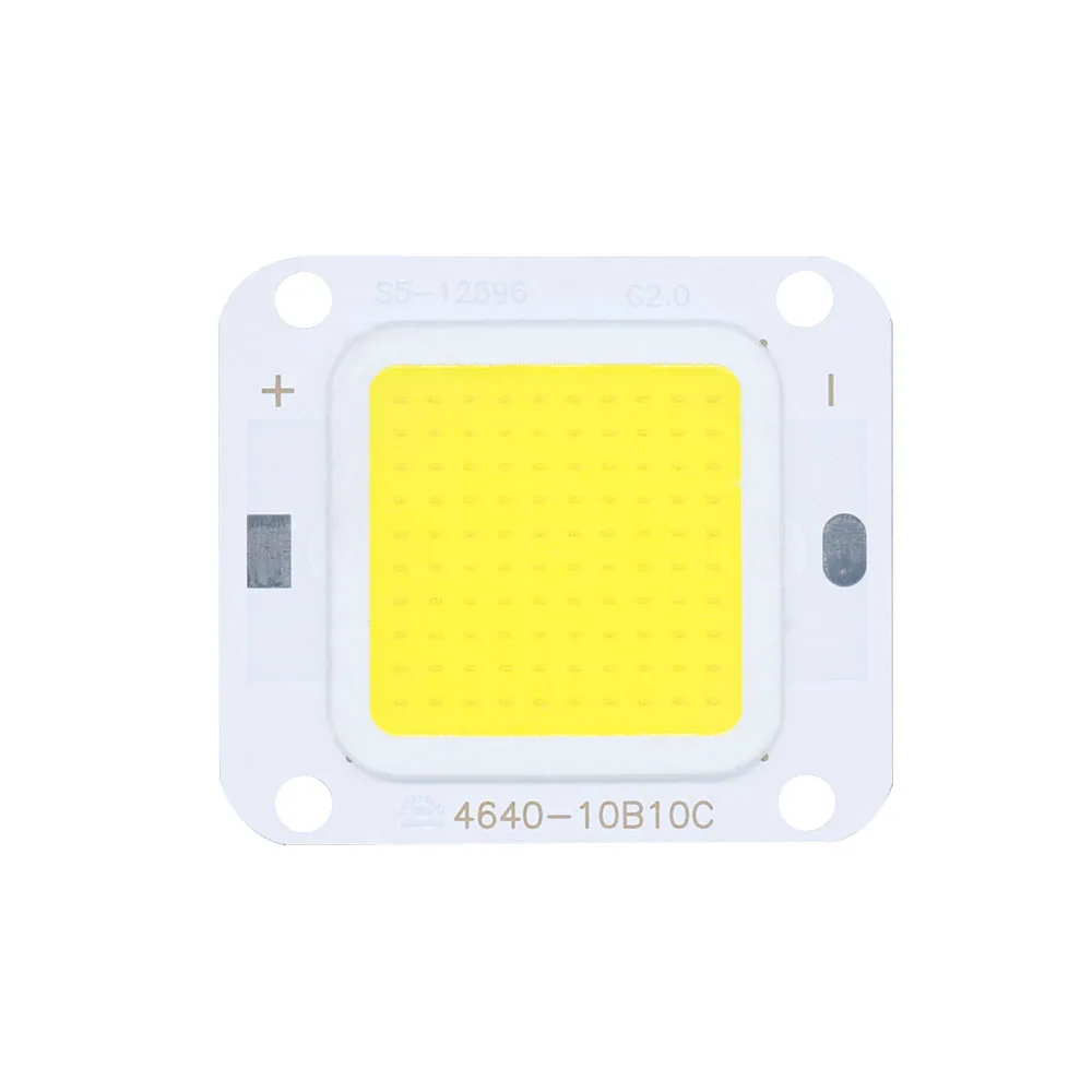 10W 20W 30W 50W 70W 100W Chip LED de alta potencia COB LED diodos SMD para bombillas de reflector chip abatible para bricolaje 30-34V - imagen 4