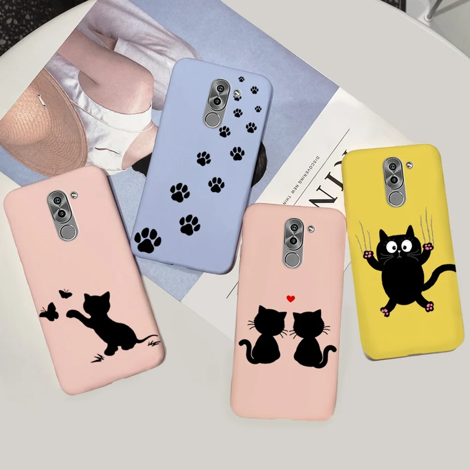 Para Honor 6X funda lindo dinosaurio astronauta pintado suave funda de teléfono para Huawei Mate 9 Lite Honor6X 6 X Fundas Huawei GR5 2017 Para - imagen 5