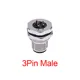 Male 3pin
