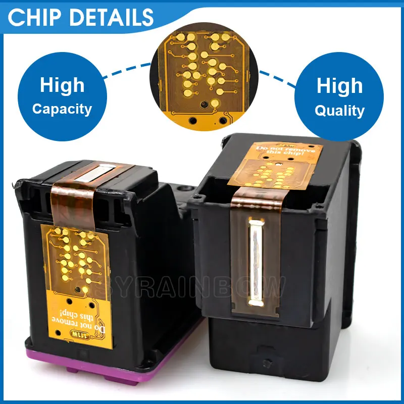 Reemplazo de cartucho de tinta QSYRAINBOW 305XL para impresora HP 305 XL HP305 DeskJet 1210 2710 2720 4120 4130 ENVY 6010 6020 6030 6420 - imagen 5