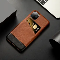 Funda Cuero PU Delgada con Tarjetero para Xiaomi Poco X3 Pro