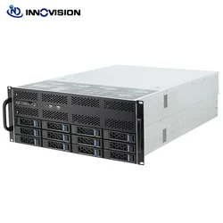 Rack Servidor 4U Chasis con Bahías Hot-Swap para HDD