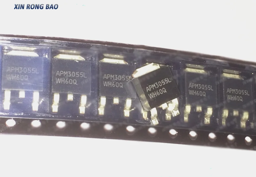 10 unids/lote nuevo Original APM3055L TO-252 SMD N-canal MOS tubo de efecto de campo APM3055 30V 12A - imagen 4