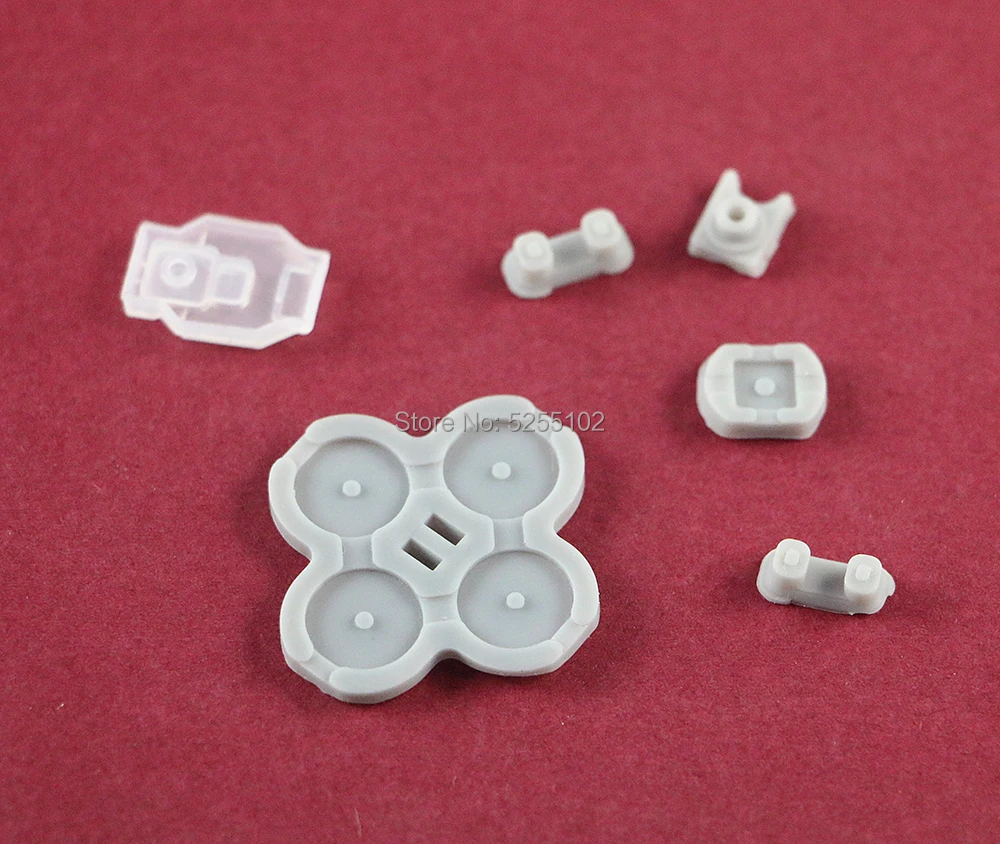 1 Juego de piezas de repuesto adhesivas conductoras izquierda y derecha, almohadilla de botón conductora de goma para controlador Joy Con Nintend Switch - imagen 5